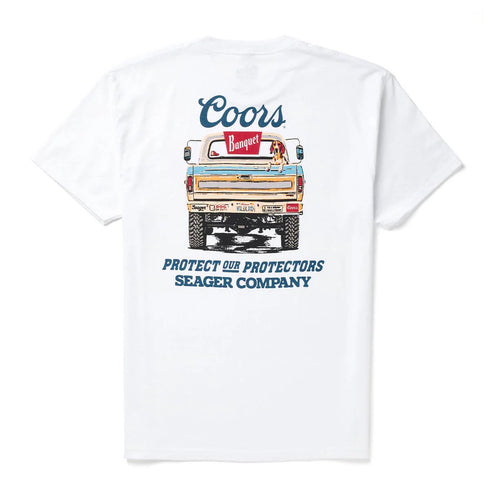 Seager - Seager x Coors Banquet Bumper Tee (White)